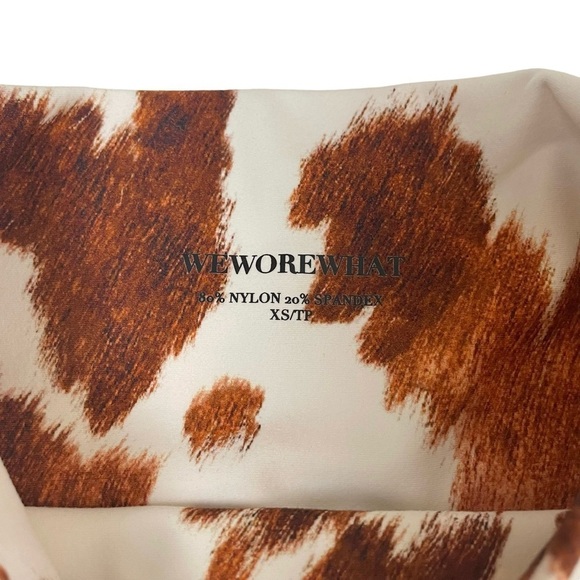 WeWoreWhat Active High Waist Legging Cowhide - Picture 10 of 15